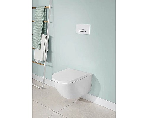 Унитаз Villeroy&Boch Subway 3.0 4670T001 подвесной Альпийский белый без сиденья