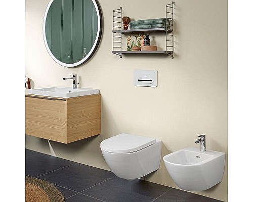 Унитаз Villeroy&Boch Subway 3.0 4670T001 подвесной Альпийский белый без сиденья