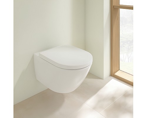 Унитаз Villeroy&Boch Subway 3.0 4670T001 подвесной Альпийский белый без сиденья