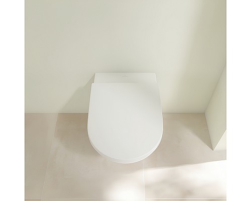 Унитаз Villeroy&Boch Subway 3.0 4670T001 подвесной Альпийский белый без сиденья