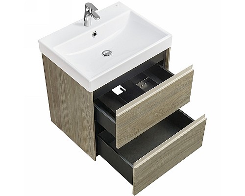 Тумба под раковину Roca Ona 60 A857613511 подвесная Темный вяз