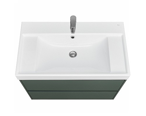 Тумба под раковину Roca Ona 80 A857630513 подвесная Зеленая матовая