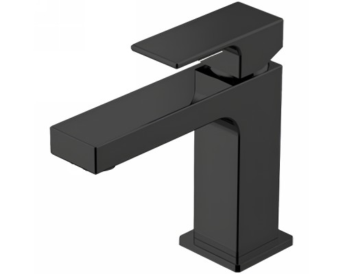 Смеситель для раковины Gattoni Kubik 2582/25NO Черный матовый