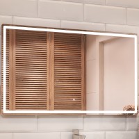 Зеркало Vigo Geometry Classic 120 с подсветкой с сенсорным выключателем
