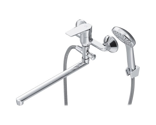 Смеситель для ванны AM.PM Gem F90A90100 универсальный Хром