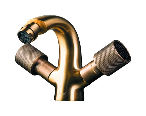 Смеситель для биде Boheme Royal Cristal 316-Royal/CRST black Бронза