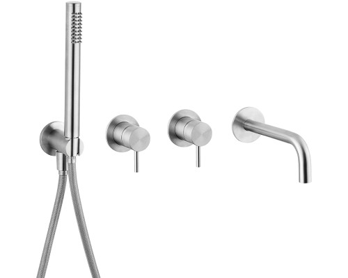 Смеситель для ванны Cisal Xion XI001101D1 Нержавеющая сталь