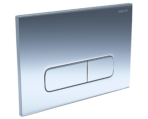 Комплект унитаза с инсталляцией Aquatek Set Aquatek Вега cmp-016 с сиденьем Микролифт и клавишей смыва Хром