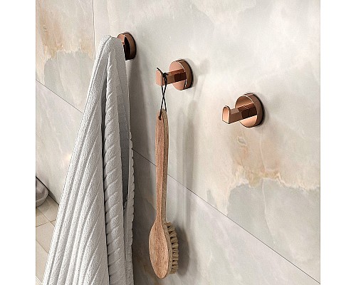 Крючок WasserKRAFT Asphe K-77723 Розовое золото