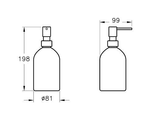 Дозатор для жидкого мыла Vitra Origin Хром