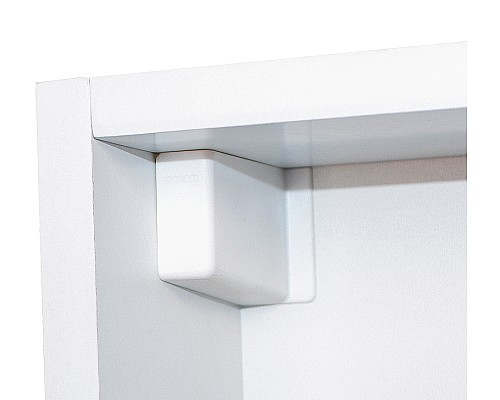 Зеркальный шкаф Style Line Каре 55 L СС-00002373 с подсветкой Белый