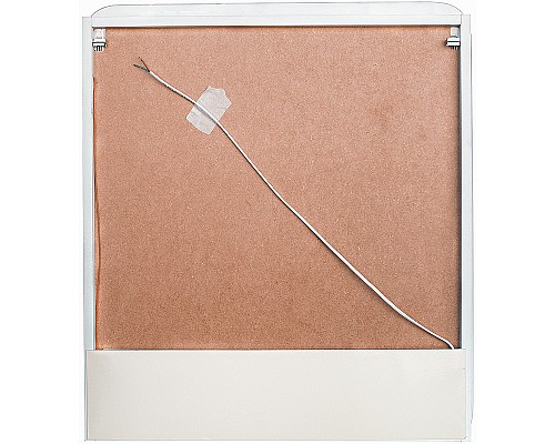 Зеркальный шкаф Style Line Каре 55 L СС-00002373 с подсветкой Белый