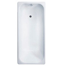 Чугунная ванна Delice Aurora 140x70 DLR230617 без отверстий под ручки и антискользящего покрытия