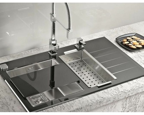 Коландер Alveus 1119835 Сатинированная сталь