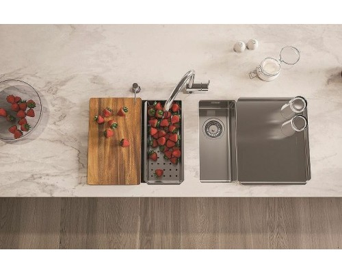 Коландер Alveus 1119835 Сатинированная сталь