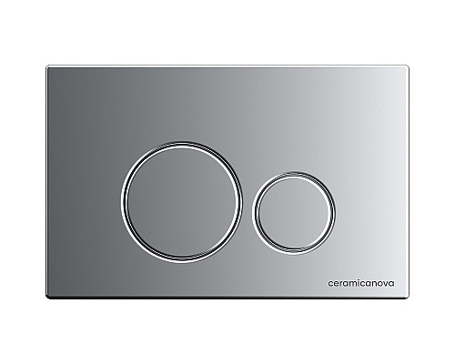 Комплект унитаза с инсталляцией Ceramicanova Metropol CN4002_1001M_1000 с сиденьем Микролифт и клавишей смыва Хром матовый