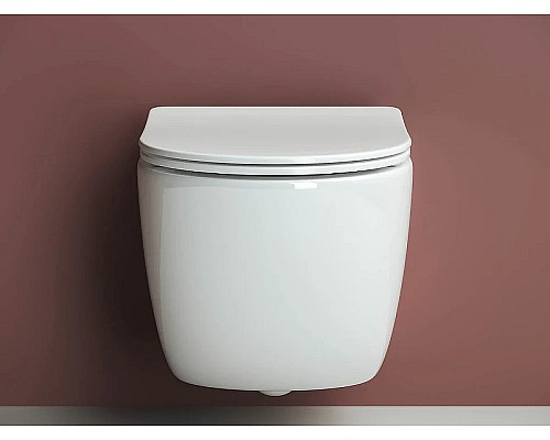 Комплект унитаза с инсталляцией Ceramicanova Forma CN3009_1001M_1000 с сиденьем Микролифт и клавишей смыва Хром матовый