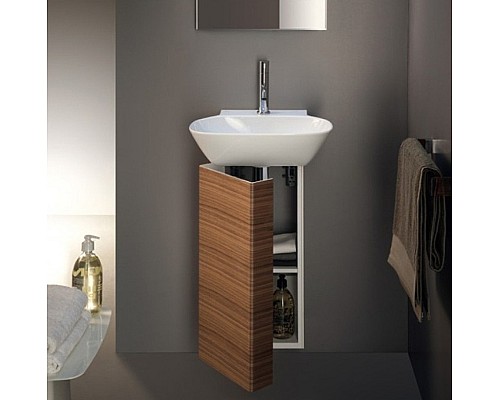 Тумба под раковину Laufen Ino 30 L 4.2530.1.030.171.1 подвесная Темный орех