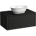 Тумба под раковину Laufen New Classic 78 4.0601.1.085.628.1 подвесная Черный дуб