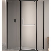 Душевой уголок RGW Passage PA-091B 120x80 35089182-14 профиль Черный стекло прозрачное