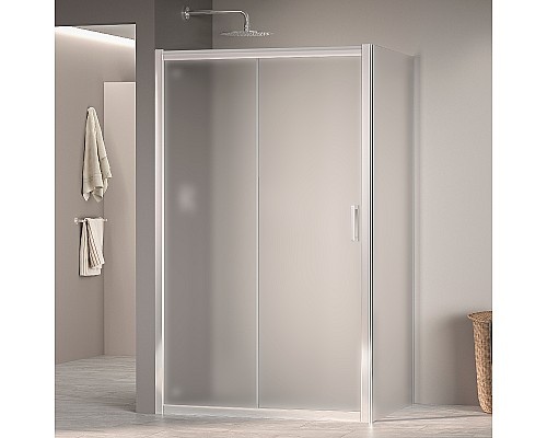 Душевой уголок RGW Passage PA-76 130x90 35087639-21 профиль Хром стекло матовое-сатинат