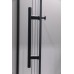 Душевой уголок Esbano ESR-7190B 100x80 профиль Черный матовый стекло прозрачное