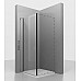 Душевая стенка RGW Z-050-3B 120 352253112-14 профиль Черный стекло прозрачное