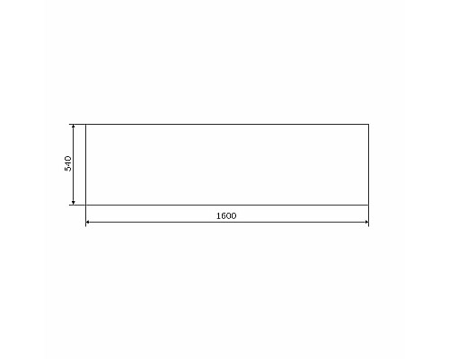 Фронтальная панель для ванны AM.PM Gem 160 W93A-160-070W-P Белая Фронтальная панель для ванны AM.PM Gem 160 W93A-160-070W-P Белая