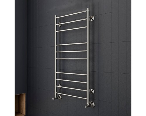 Водяной полотенцесушитель Terminus Аврора П10 500x1000 4670078543899 Хром, нижнее подключение, G 1/2" ВР