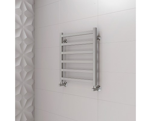 Водяной полотенцесушитель Terminus Ното П6 500x600 4670078544346 Хром, нижнее подключение, G 1/2" ВР