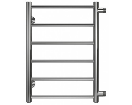 Водяной полотенцесушитель Terminus Аврора П6 400х600 бп500 4670078529862 Хром, боковое подключение, G 1" НР