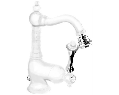 Смеситель для биде Cezares Margot MARGOT-BSM2-BIO Белый матовый