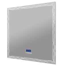 Зеркало Cezares 90 с подсветкой с сенсорным выключателем Touch System, с подогревом, с радио и датчиком температуры