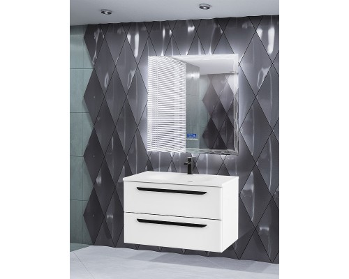 Зеркало Cezares 90 45063 с подсветкой с сенсорным выключателем Touch System, с подогревом, с радио и датчиком температуры