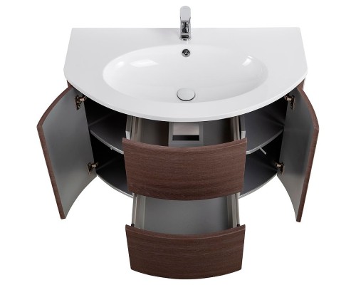 Тумба под раковину Cezares Eden 90 55070 подвесная Rovere scuro Soft