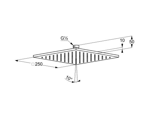 Душевая система Kludi Ameo 416720575 Хром