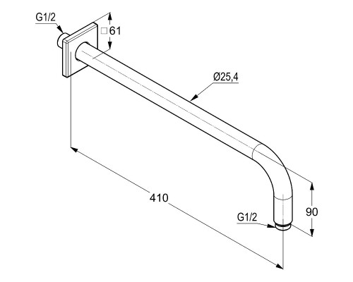 Душевая система Kludi Ameo 416720575 Хром