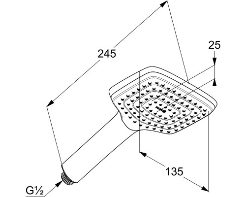 Душевая система Kludi Ameo 416720575 Хром