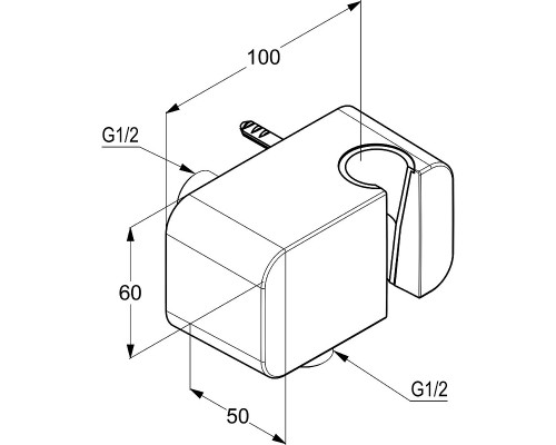 Душевая система Kludi Ameo 416720575 Хром