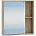 Зеркальный шкаф СанТа Прима 60 700344 Дуб светлый