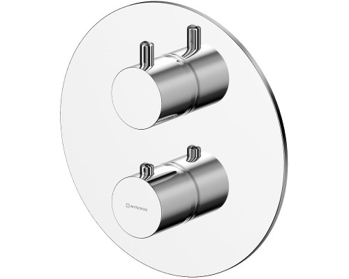 Смеситель для ванны Whitecross Y chrome YSET10CR с термостатом Хром