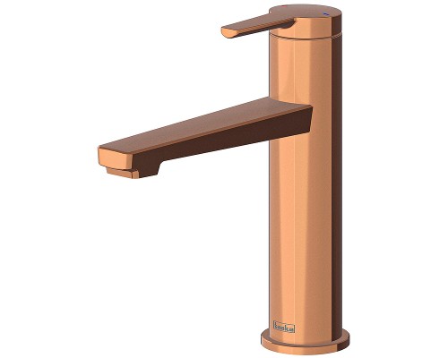 Смеситель для раковины Teska Liva Leo S E5419 Розовое золото
