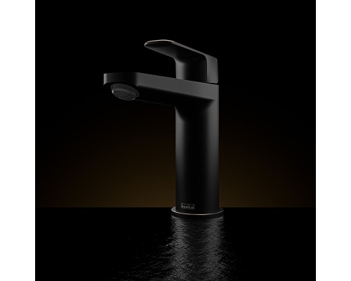 Смеситель для раковины Teska Quars E5618 Черный матовый