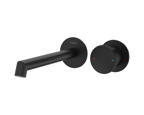 Смеситель для раковины Teska Arte E5508 Черный матовый