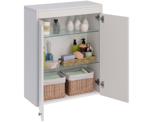 Подвесной шкаф Lemark Romance 60 LM07R35SH Белый глянец