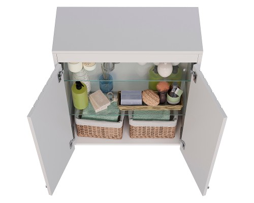 Подвесной шкаф Lemark Romance 60 LM07R35SH Белый глянец