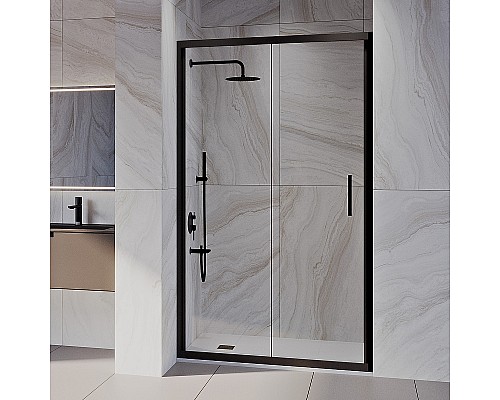 Душевая дверь RGW Passage PA-21B 70 06082107-14 профиль Черный стекло прозрачное