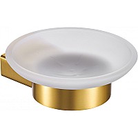 Мыльница Milacio Ultra MCU.962.GD Брашированное золото