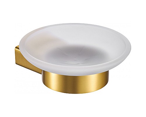 Мыльница Milacio Ultra MCU.962.GD Брашированное золото