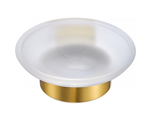 Мыльница Milacio Ultra MCU.962.GD Брашированное золото